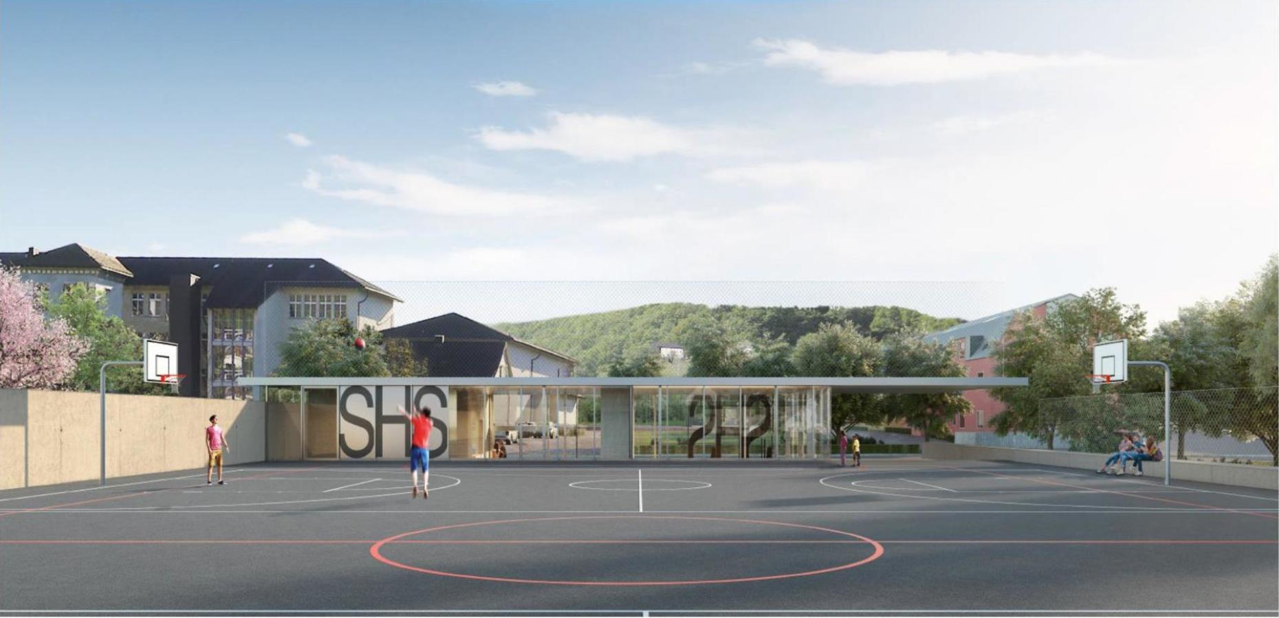 Dreifachsporthalle für Primarschule Dorf, Sissach