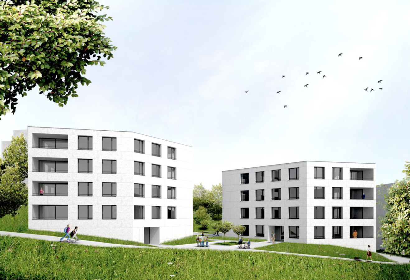 Construction de logements dans le quartier des Fiches Nord