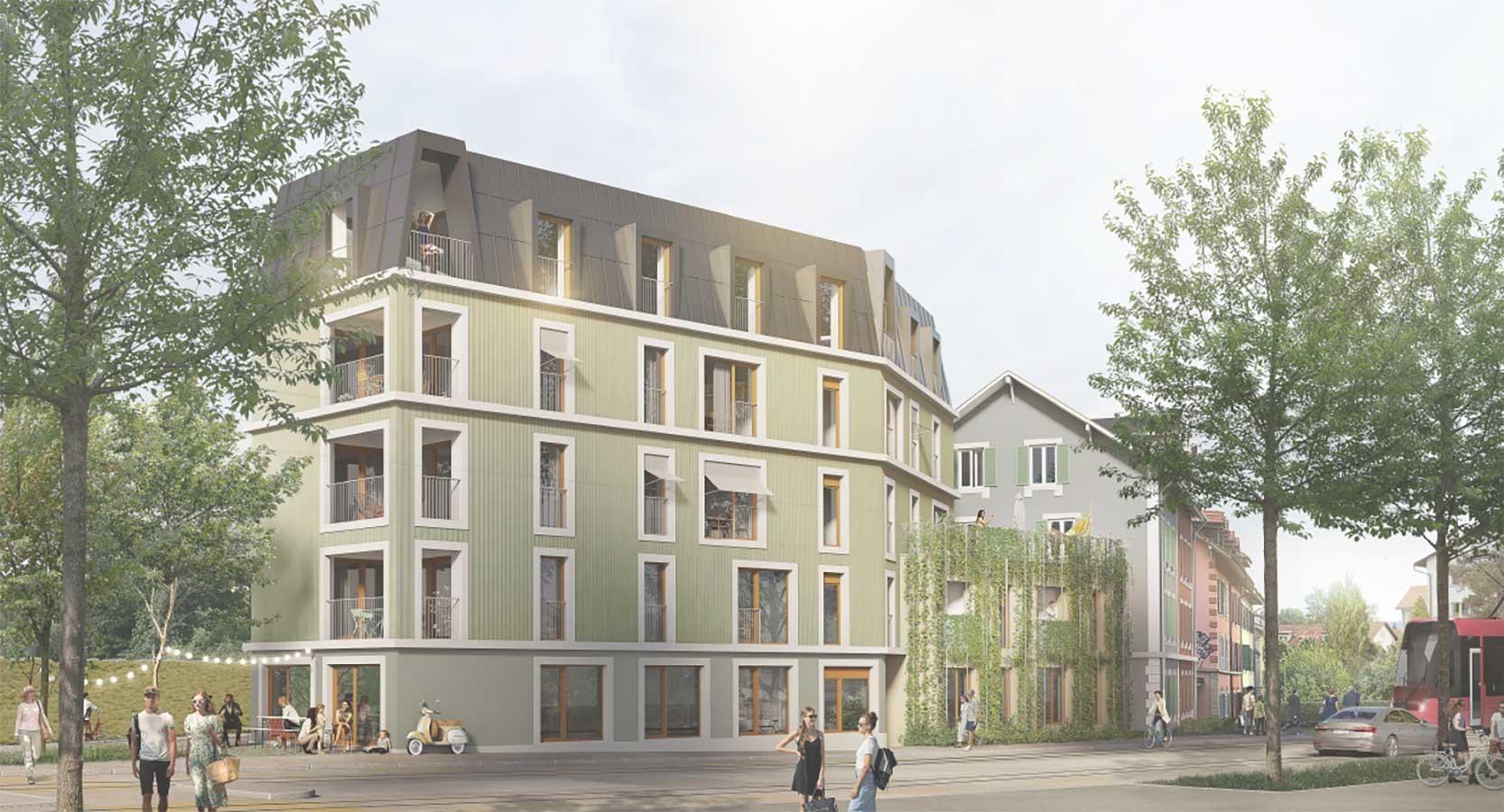 Neubau und Sanierung Wohn- und Geschäftsgebäude, Freiburgstrasse 121 und 121a, 3008 Bern