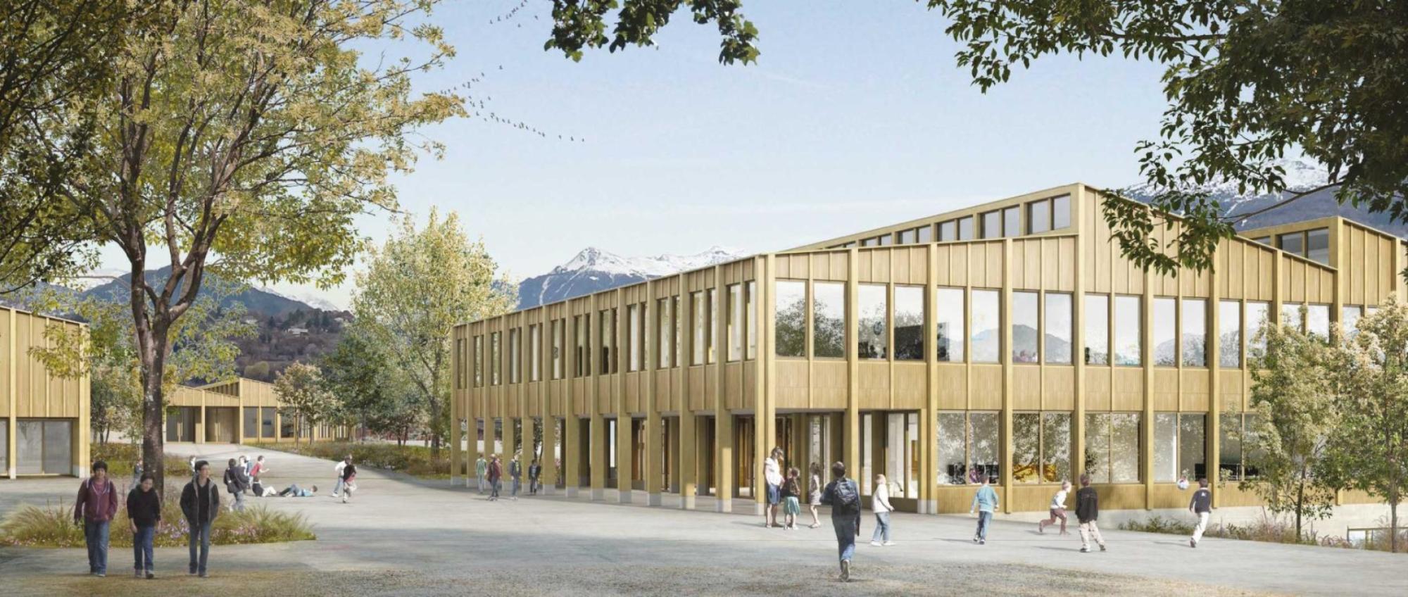 Extension du centre scolaire de Moréchon à Savièse