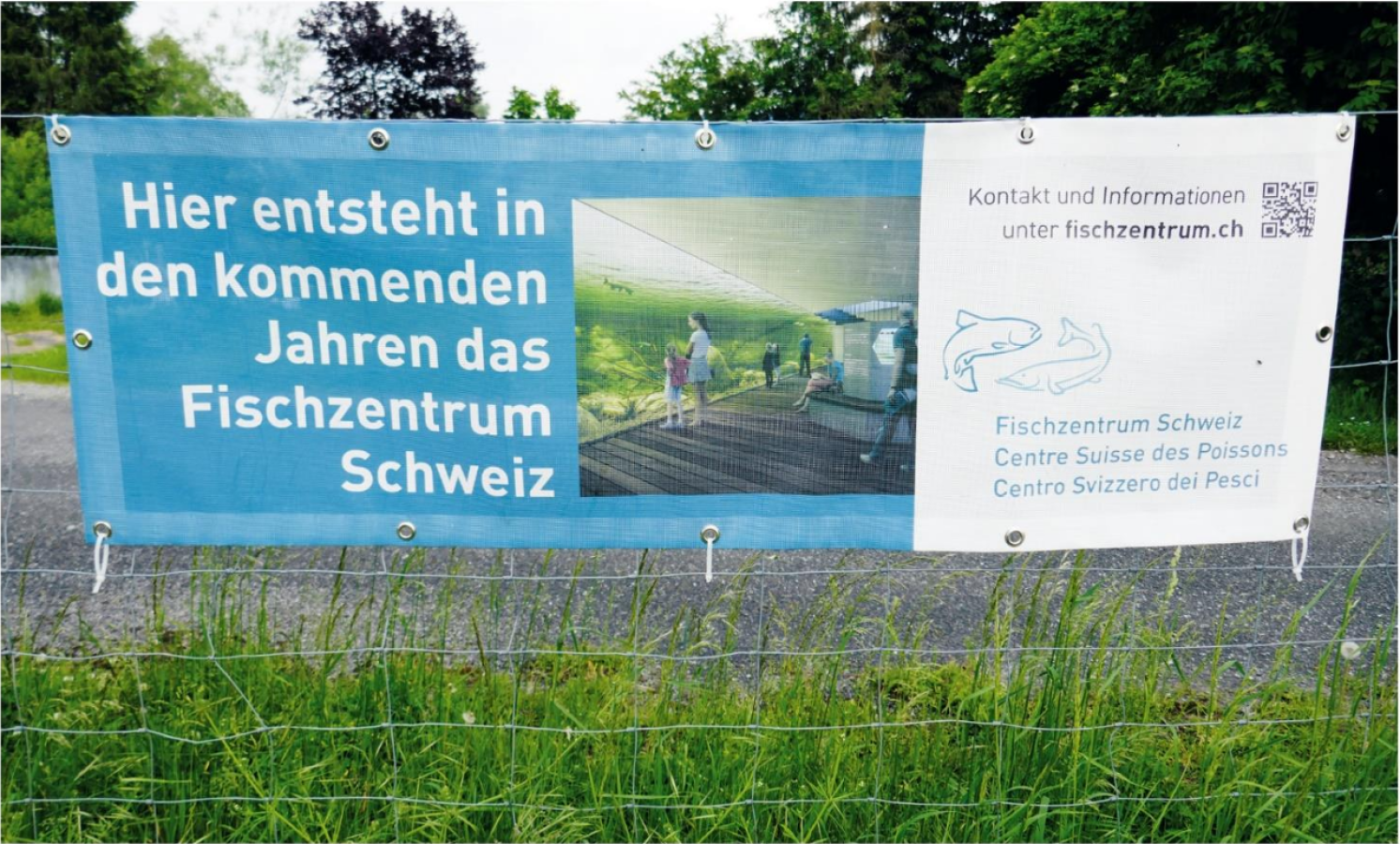 Neues Fischzentrum Schweiz in Moosseedorf