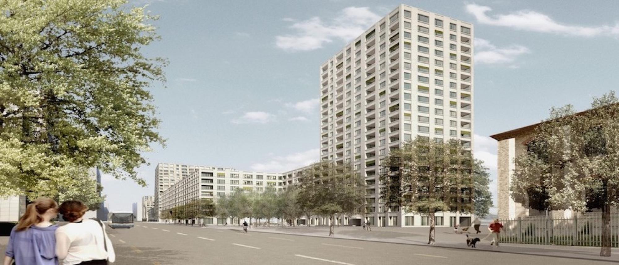 Neubau Wohnsiedlung Letzibach D, Zürich-Altstetten