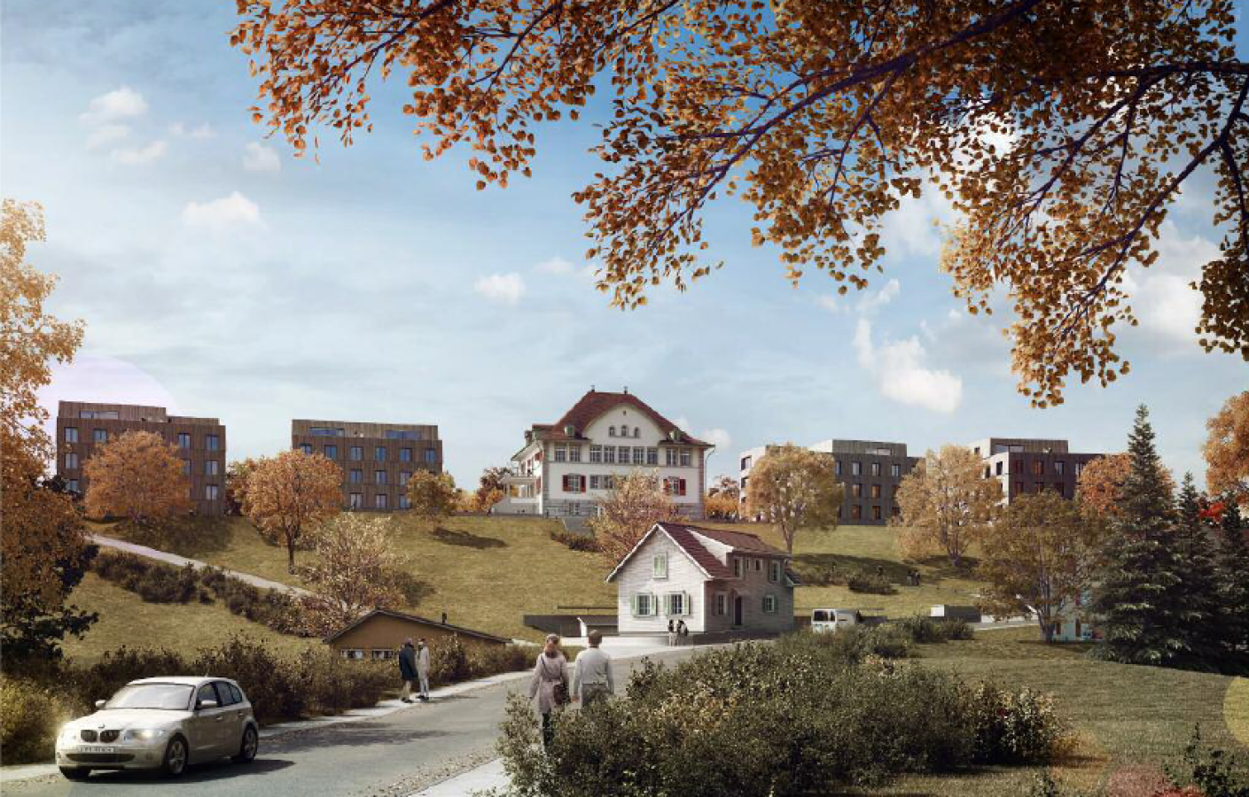 Entwicklung Gristenbühl, 9315 Neukirch-Egnach, Planungswettbewerb für Architekten und Investoren