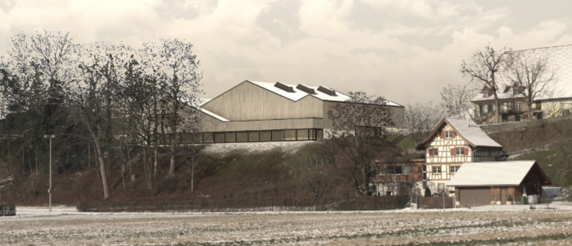 Projektwettbewerb Neubau Mehrzweckhalle Pfyn