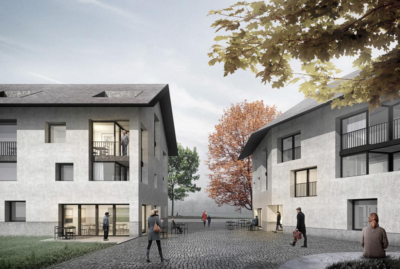 Collex-Bossy - Concours pour la construction de quatre bâtiments de  logements