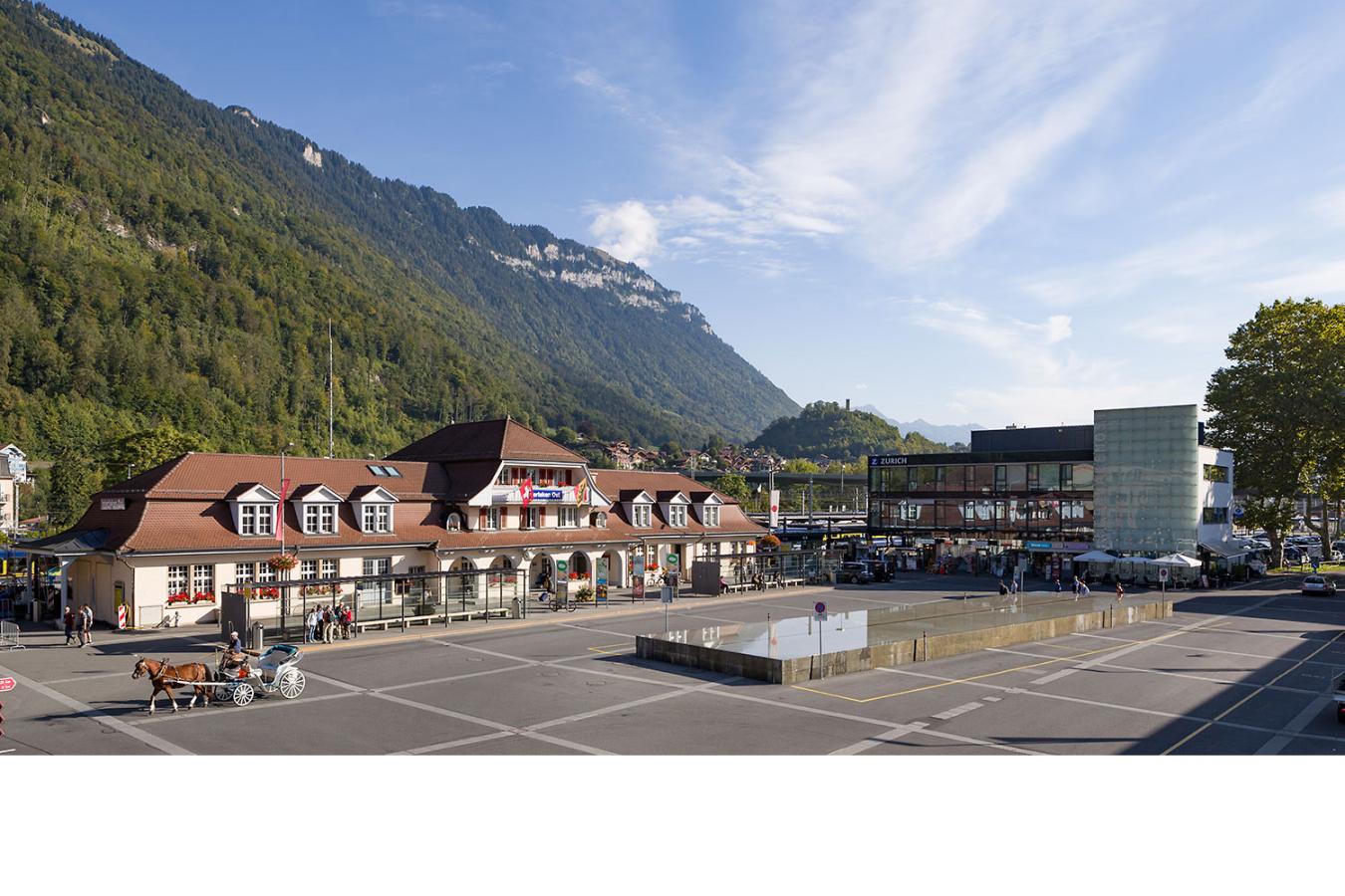 Bahnhofplatz Interlaken Ost