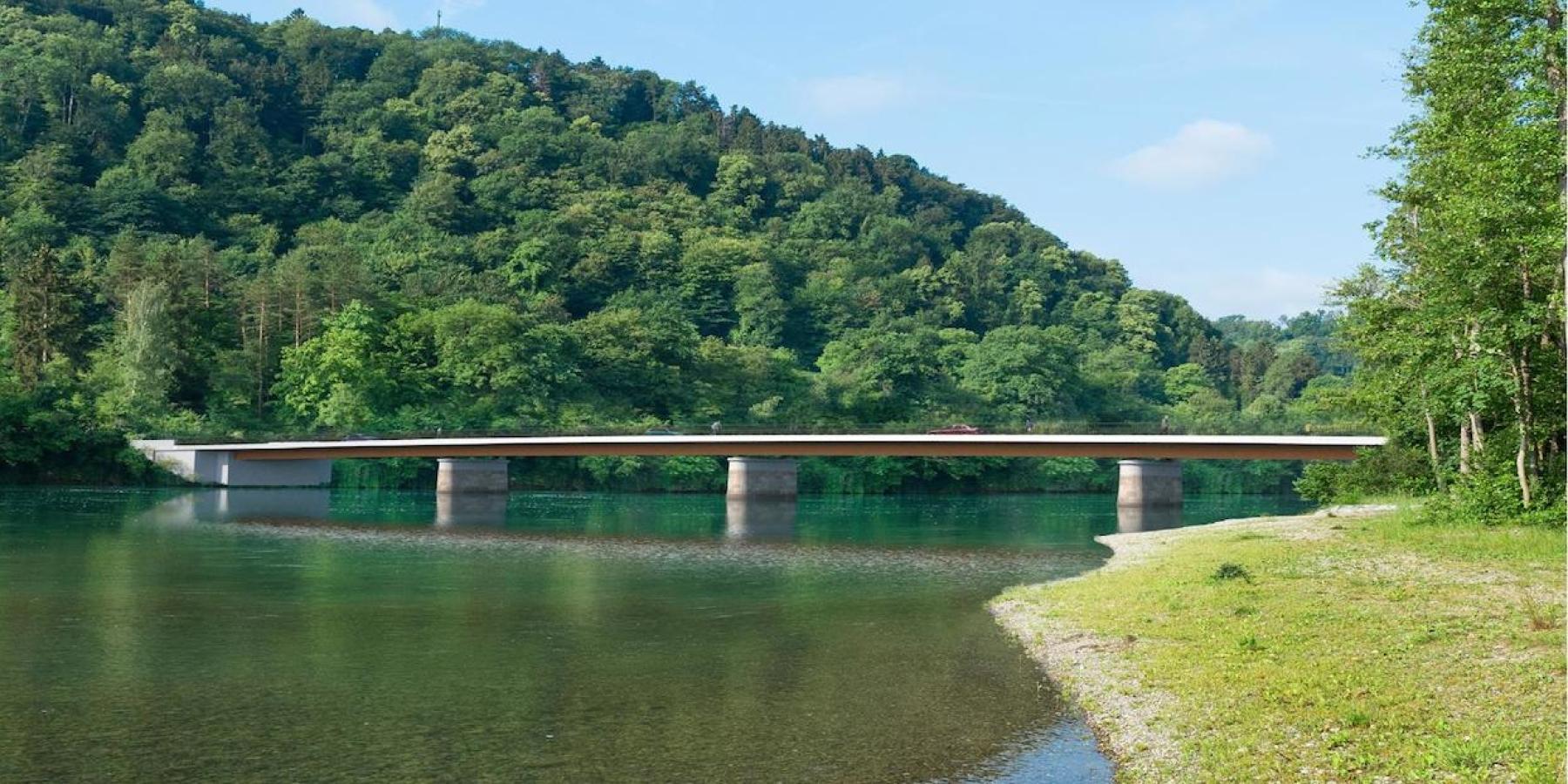 Ersatz Rheinbrücke Flaach