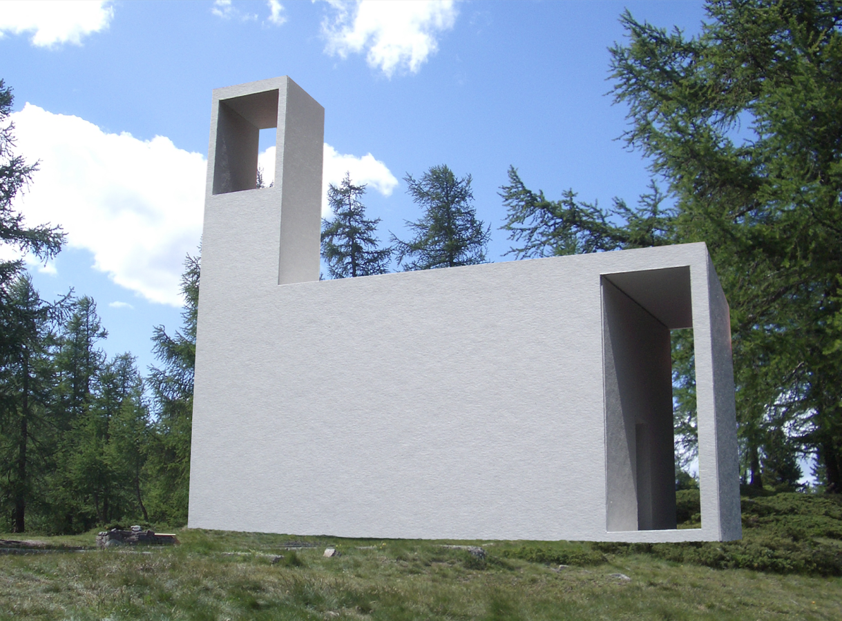 Neubau einer Kapelle auf der Moosalp Törbel