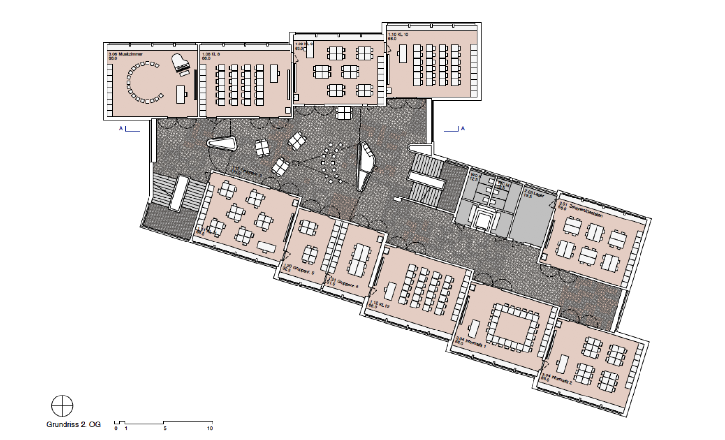 Oberstufenzentrum Zil, Erneuerung Schulhaus und Turnhalle