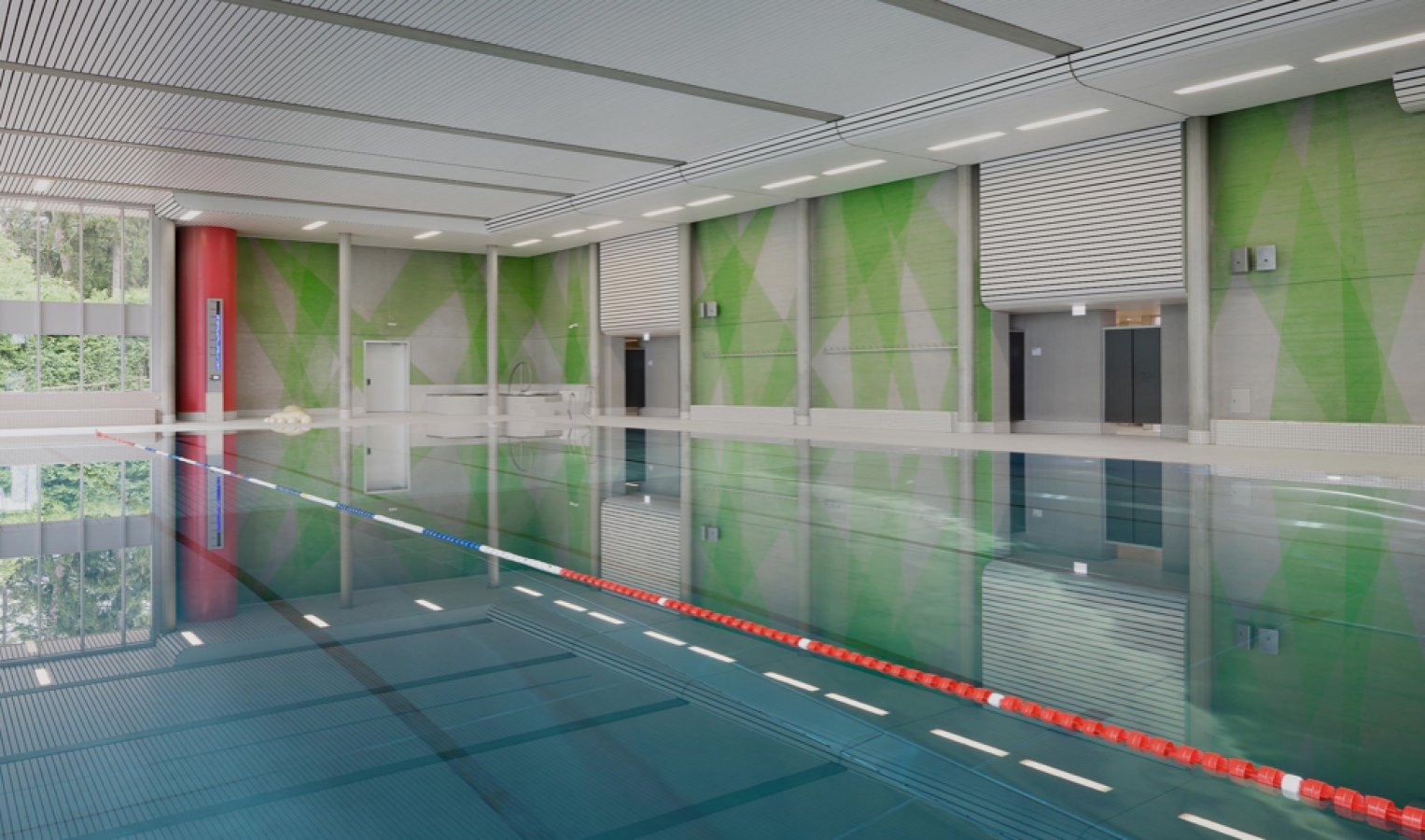 Anbau Schulschwimmanlage an Hallenbad Juch, Zumikon