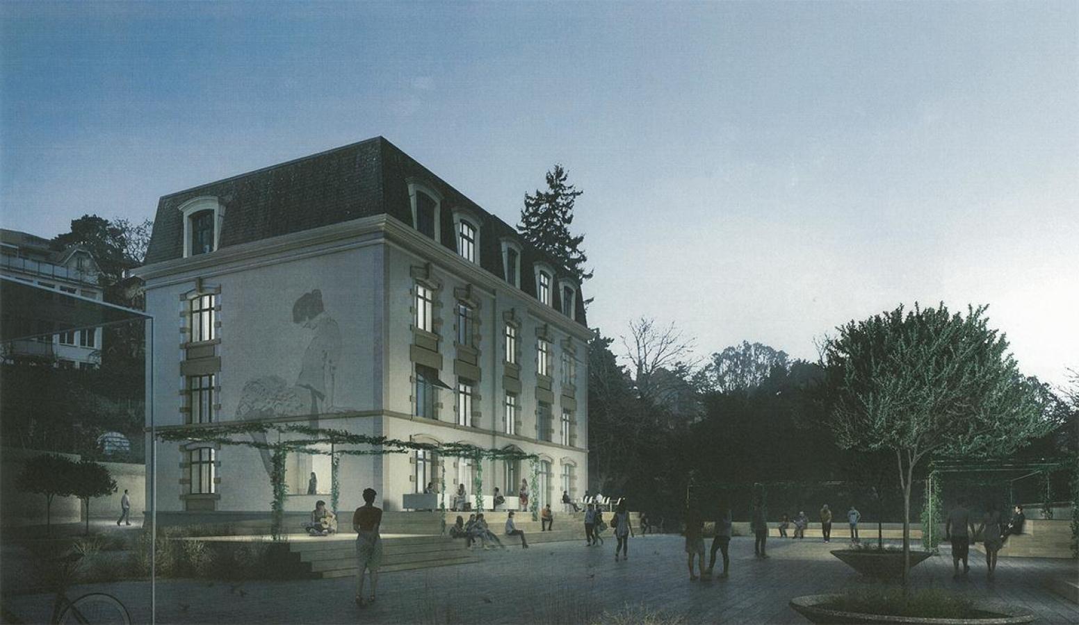 Transformation de l'Ecole des Sablons en Auberge de Jeunesse