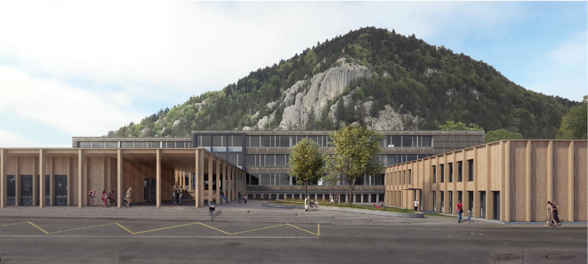 Extension du collège de Longereuse, Val-de-Travers